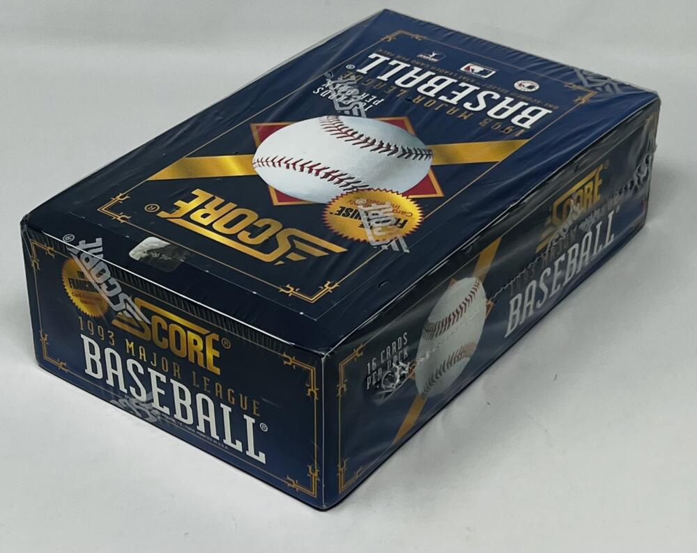 1993 Score Baseball Box  Image 2