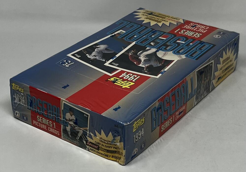 1994 Topps Series 1 Baseball Box Image 2