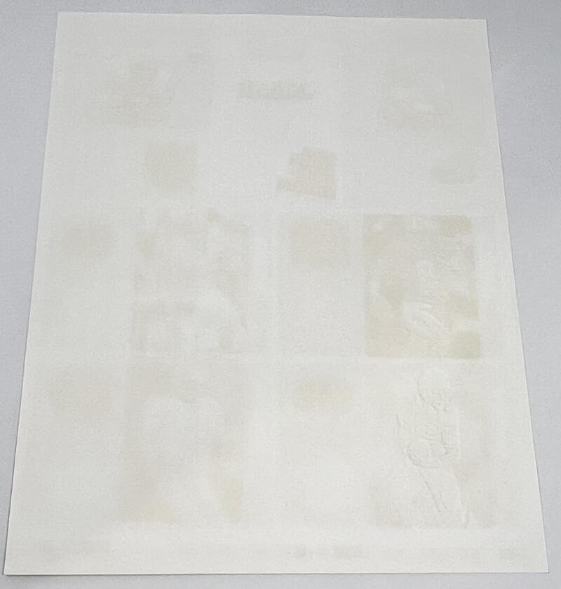 1993 Action Packed NFL Proof 11x13 Uncut Sheet  B. Sanders S. Young E. Smith Image 4