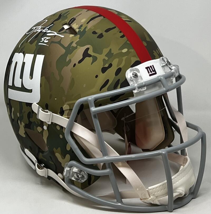 Lawrence Taylor Autograph Signed New York Giants Full Size Helmet JSA Authentic  Image 1