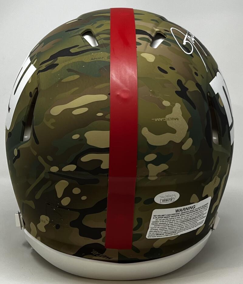 Lawrence Taylor Autograph Signed New York Giants Full Size Helmet JSA Authentic  Image 3