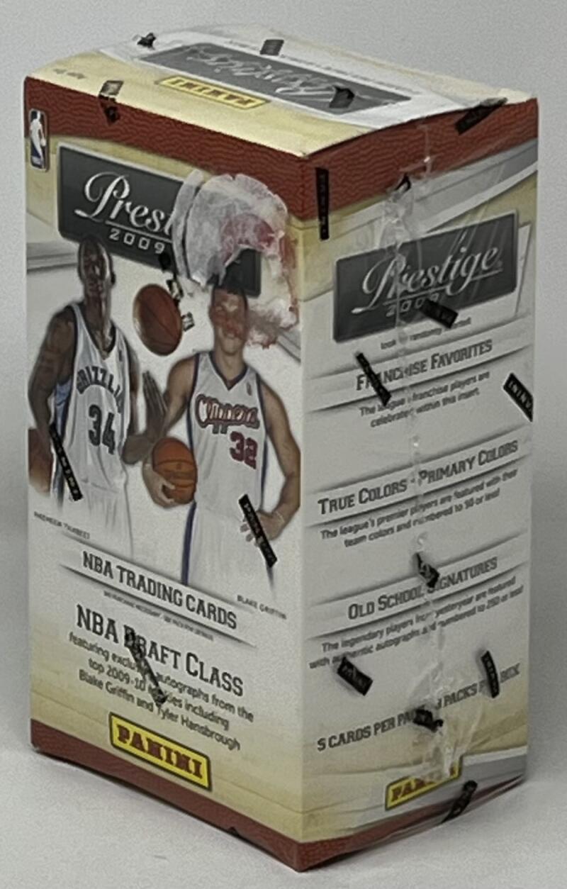 2009 Panini Prestige NBA Draft Class Basketball Blaster Box Curry RC Year Image 1