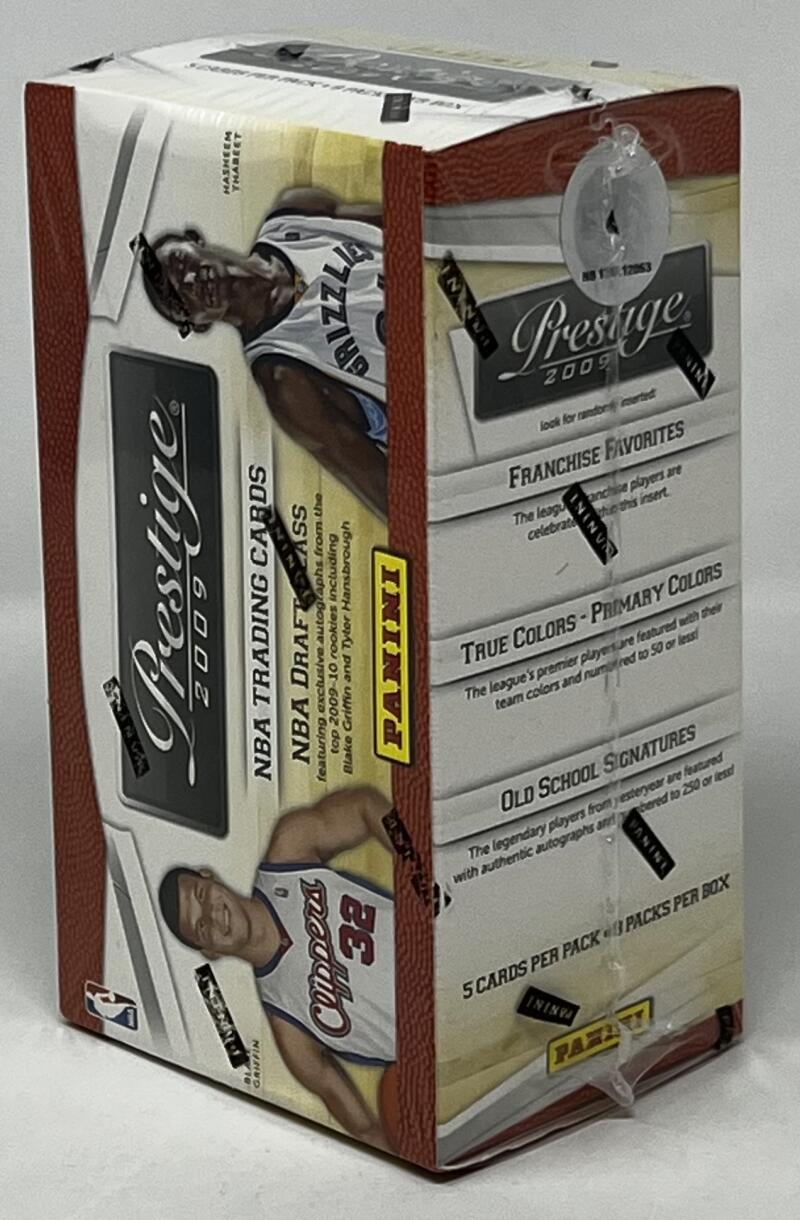 2009 Panini Prestige NBA Draft Class Basketball Blaster Box Curry RC Year Image 2