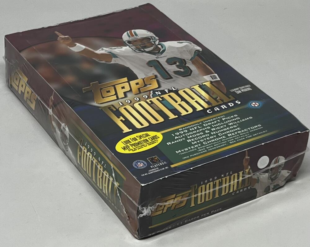 1999 Topps Football Hobby Box Image 1