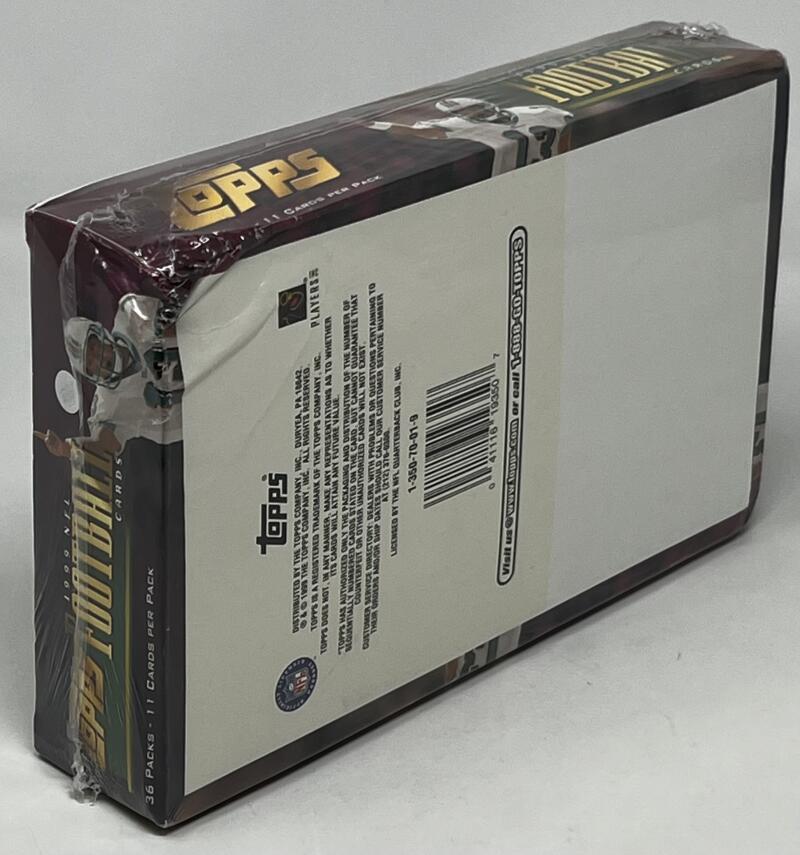 1999 Topps Football Hobby Box Image 4