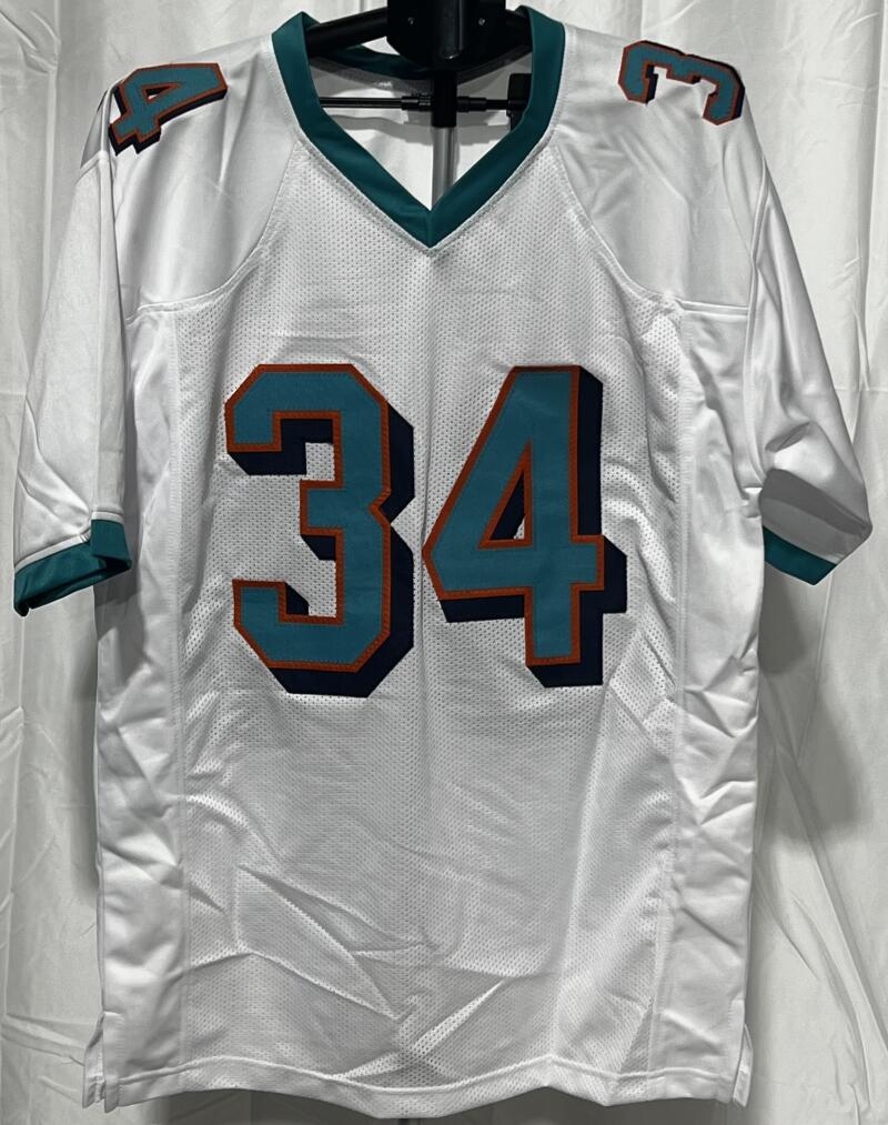 Ricky Williams Autograph Signed Miami Dolphins Football Jersey JSA Authentic  Image 2