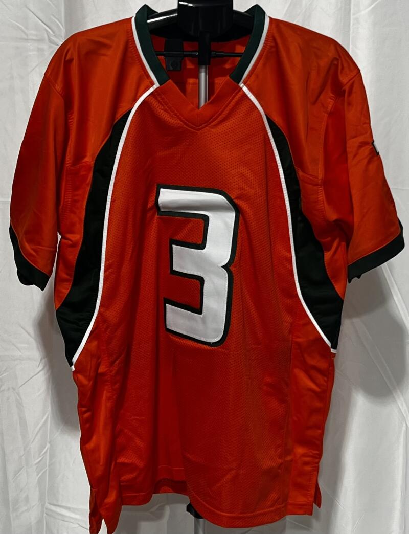 Frank Gore Autograph Signed University Of Miami Football Jersey JSA Authentic  Image 2