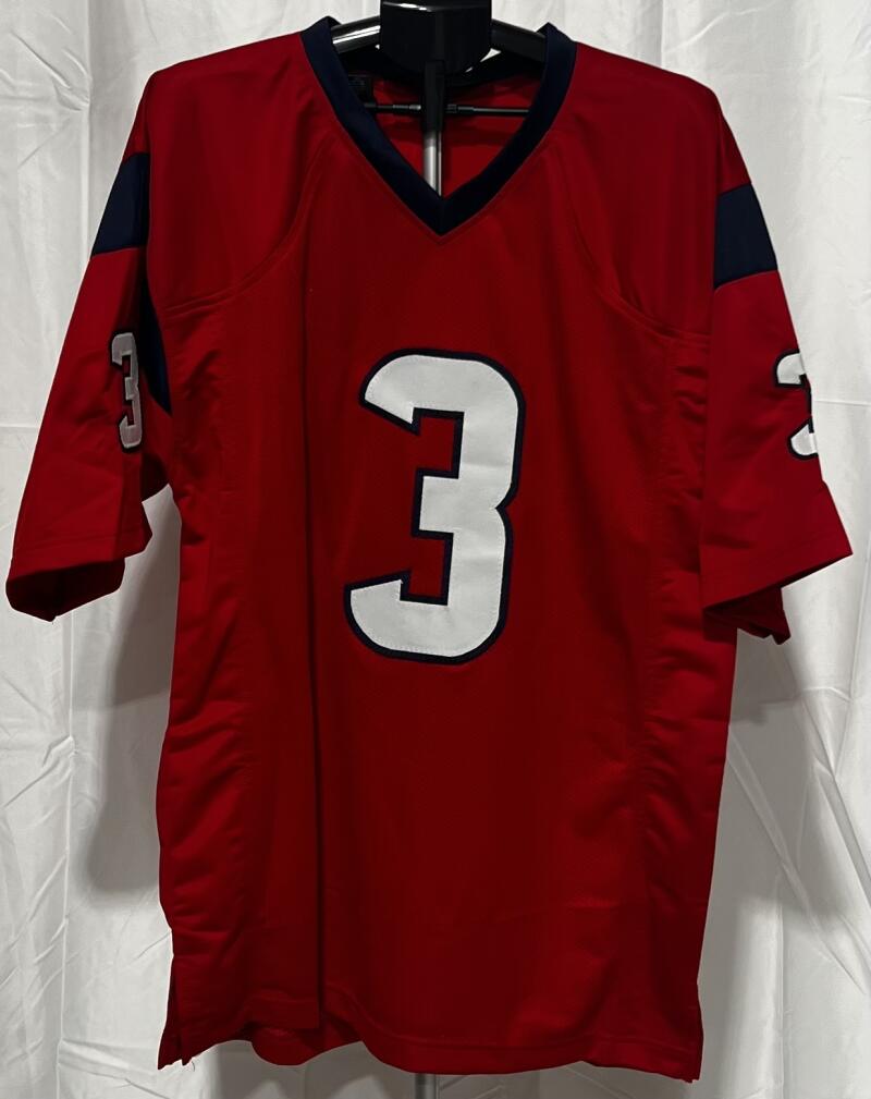 Tank Dell Autograph Signed Houston Texans Football Jersey JSA Authentic  Image 2