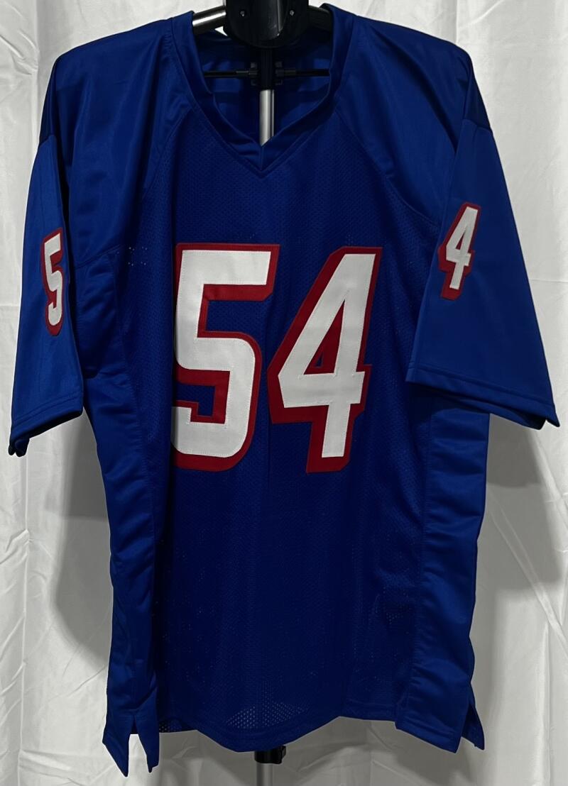 Tedy Bruschi Autograph Signed New England Patriots Football Jersey BAS Authentic  Image 2