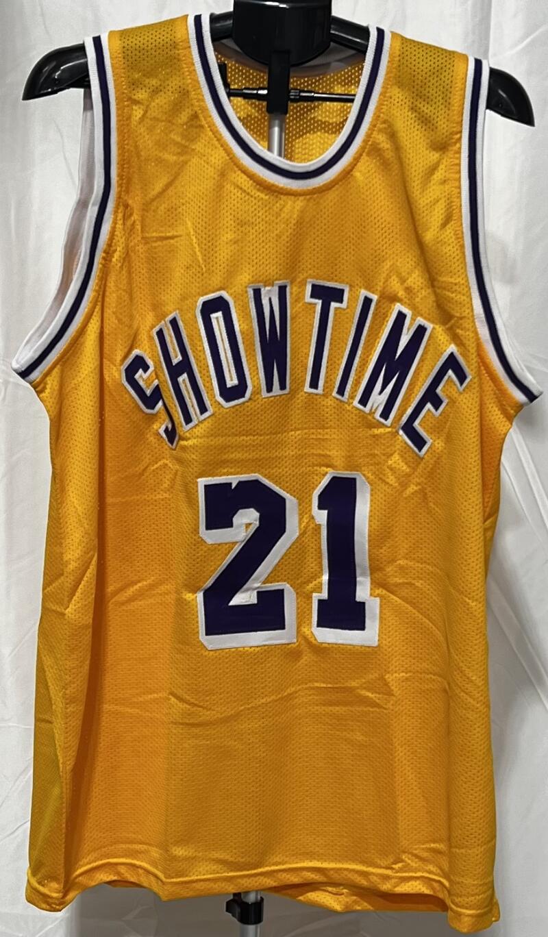 Michael Cooper Autograph Signed Lakers Basketball Jersey Schwartz Sports Authentic  Image 2