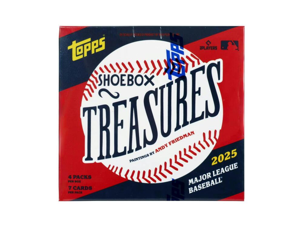 2025 Topps Shoebox Treasures Baseball Box Image 1