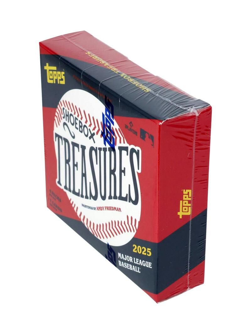2025 Topps Shoebox Treasures Baseball Box Image 2