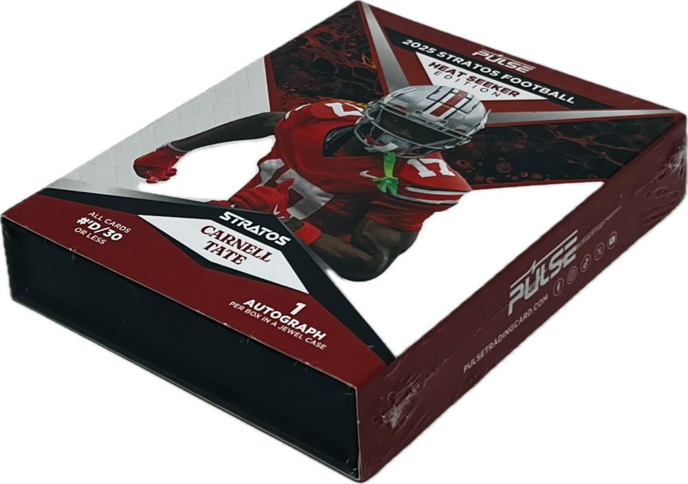 2025 Pulse Stratos Football Heat Seeker Edition Box Image 1