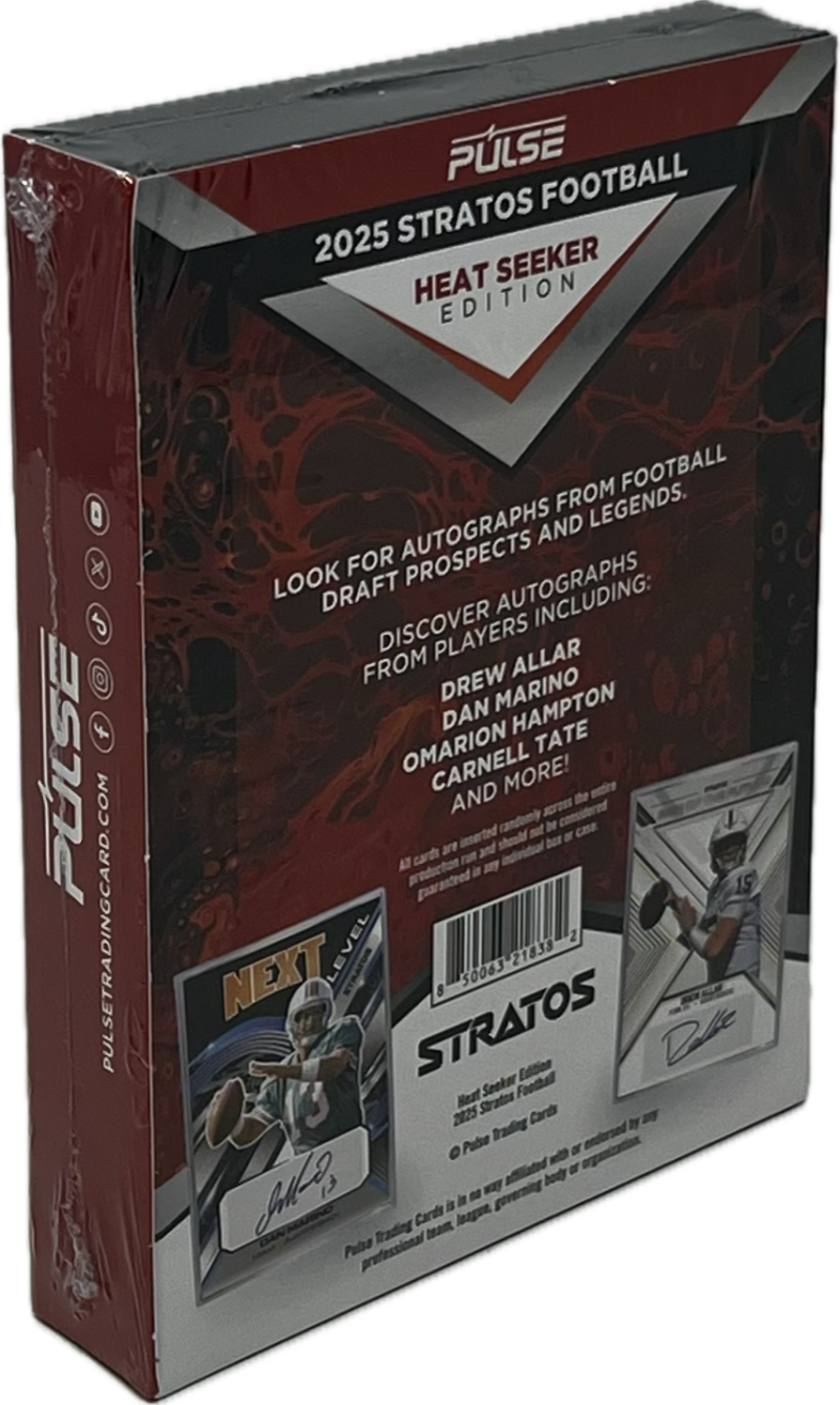 2025 Pulse Stratos Football Heat Seeker Edition Box Image 2