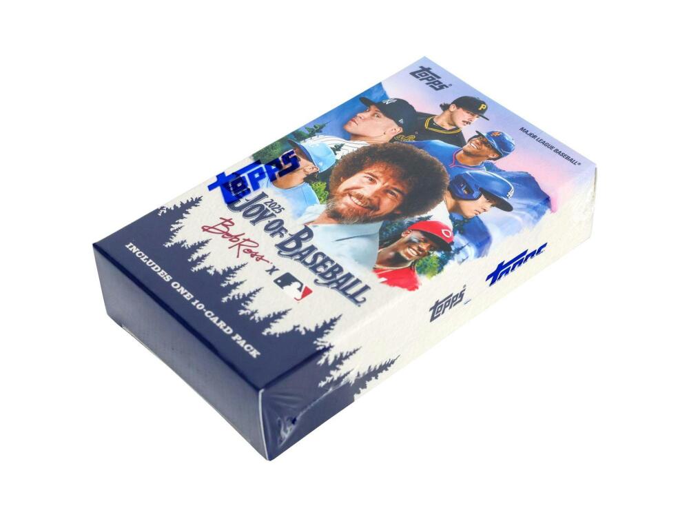 2025 Topps x Bob Ross The Joy of Baseball Happy Little Box Image 2