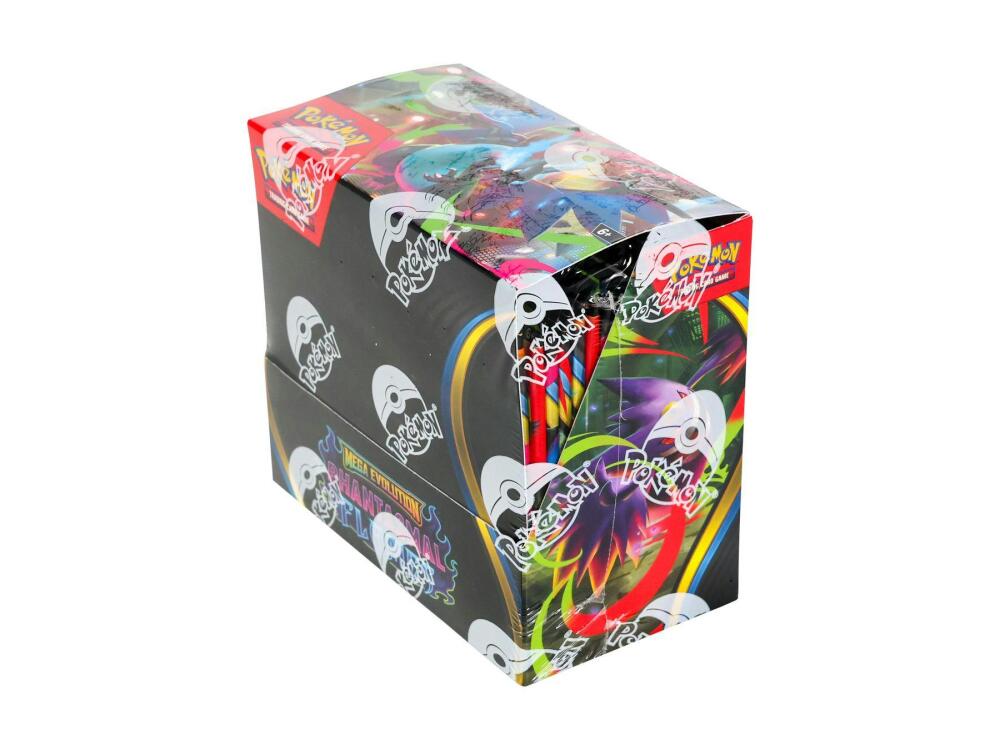 2025 Pokemon Mega Evolution: Phantasmal Flames Booster Box Image 1