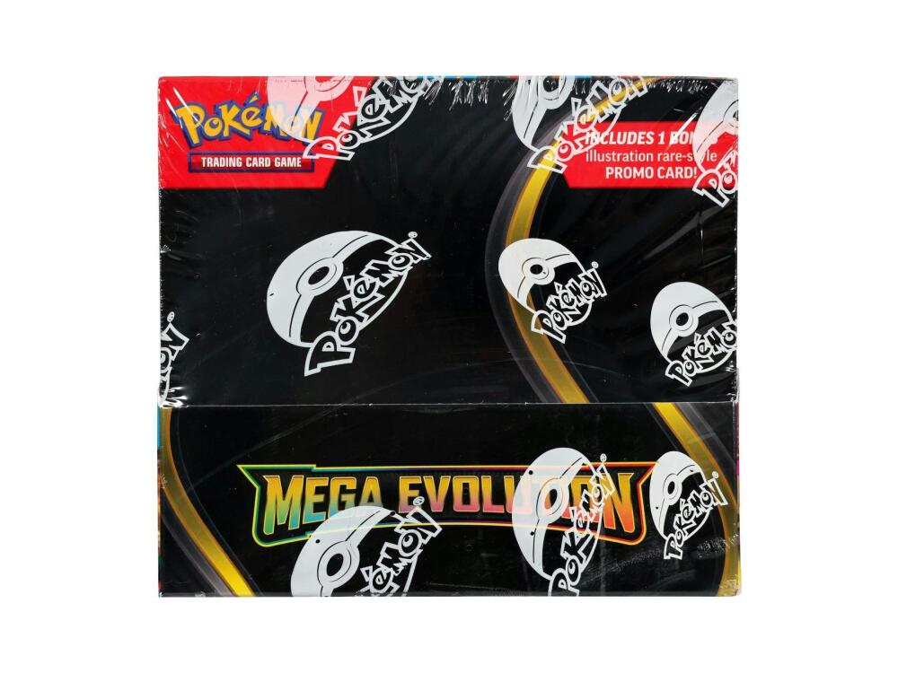2025 Pokemon Mega Evolution Enhanced Booster Box Image 1