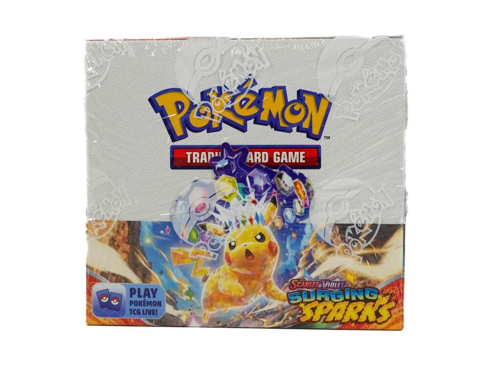 2024 Pokemon Scarlet & Violet: Surging Sparks Booster Box Image 1