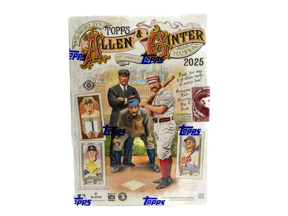 2025 Topps Allen & Ginter Baseball Hobby Box Image 1