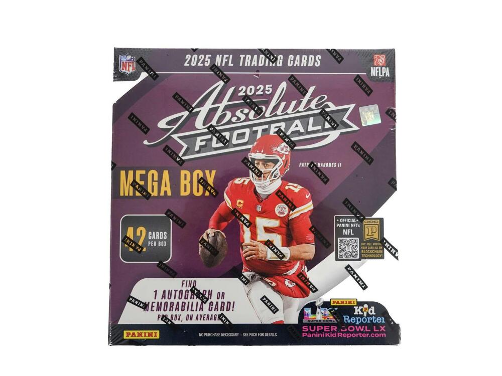 2025 Panini Absolute Football Mega Box Image 1