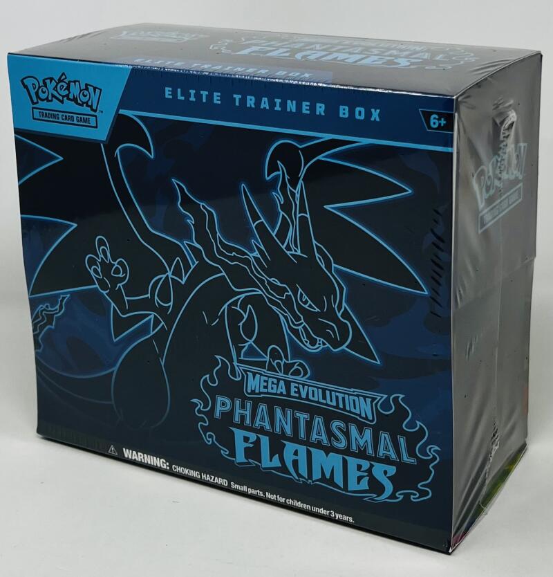 2025 Pokemon Phantasmal Flames Mega Revolution Elite Trainer Box Image 1