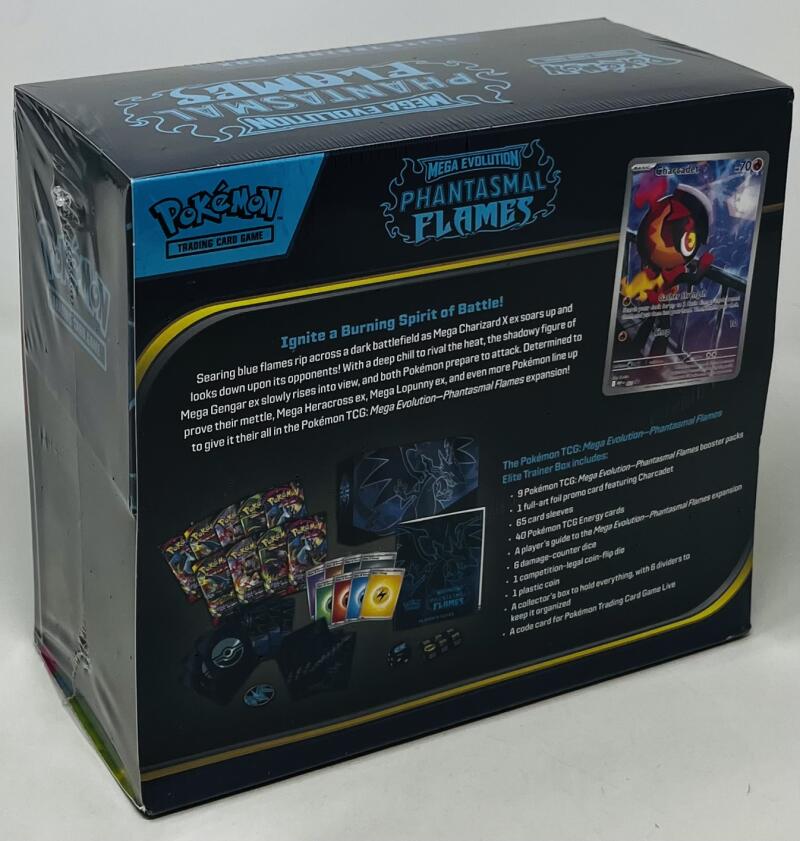 2025 Pokemon Phantasmal Flames Mega Revolution Elite Trainer Box Image 2