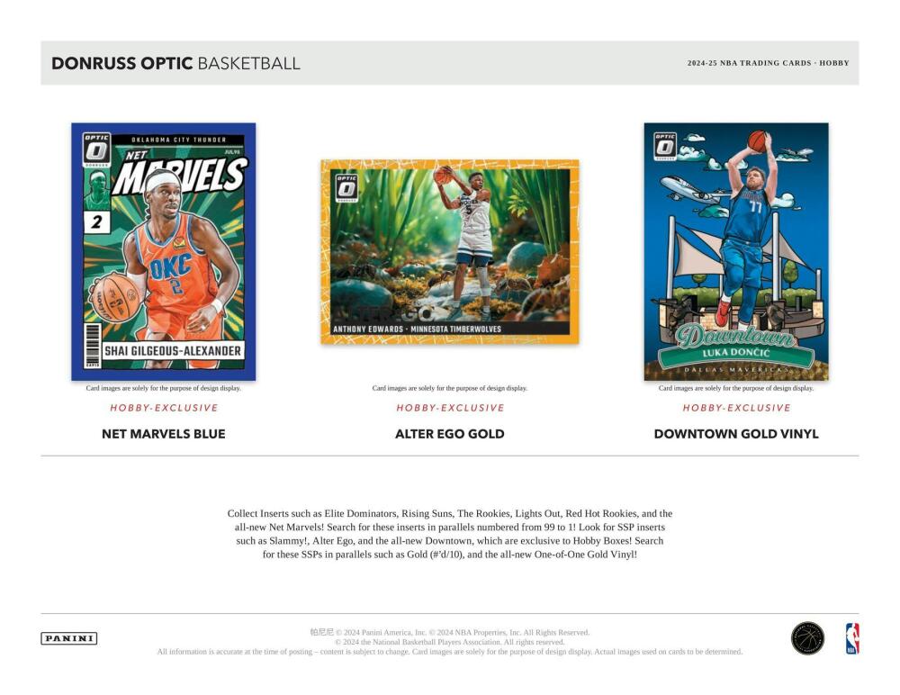 2024-25 Panini Donruss Optic Basketball Hobby Box Image 5
