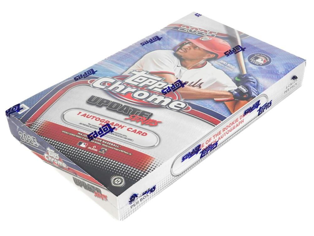 2025 Topps Chrome Update Series Baseball Hobby Box Image 2