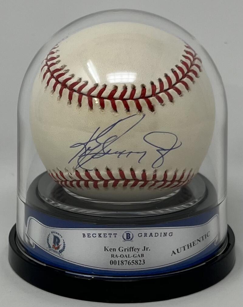 Ken Griffey Jr. Autograph Signed Official Major League Ball BAS Authentic Image 1
