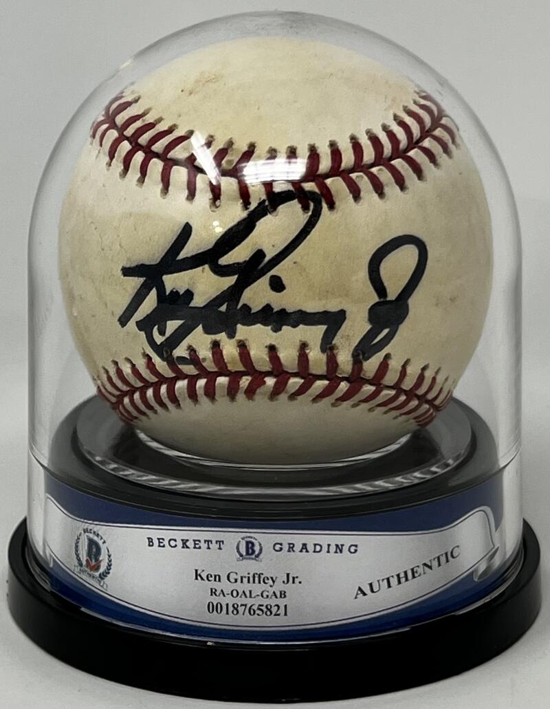 Ken Griffey Jr. Autograph Signed Official Major League Ball BAS Authentic Image 1