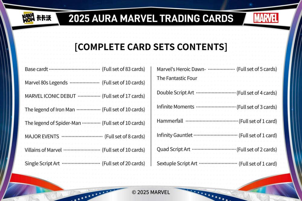 2025 Kakawow Marvel Aura Hobby Box  Image 5