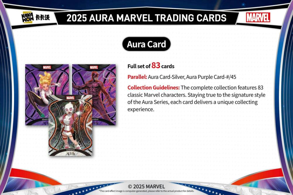 2025 Kakawow Marvel Aura Hobby Box  Image 7