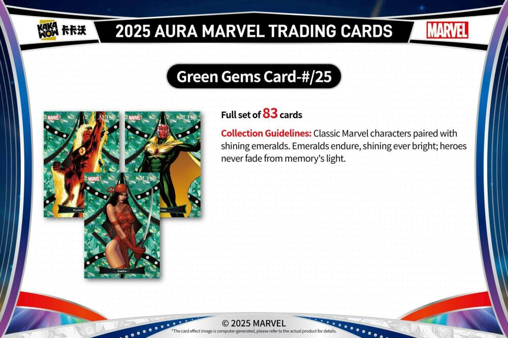 2025 Kakawow Marvel Aura Hobby Box  Image 8