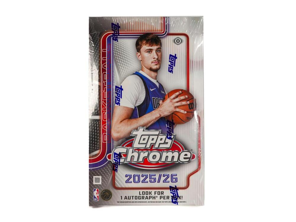 thumbnail image 2 of 2025-26 Topps Basketball Hobby Box – Factory Sealed, NBA Trading Cards, New In Hand 2 of 4