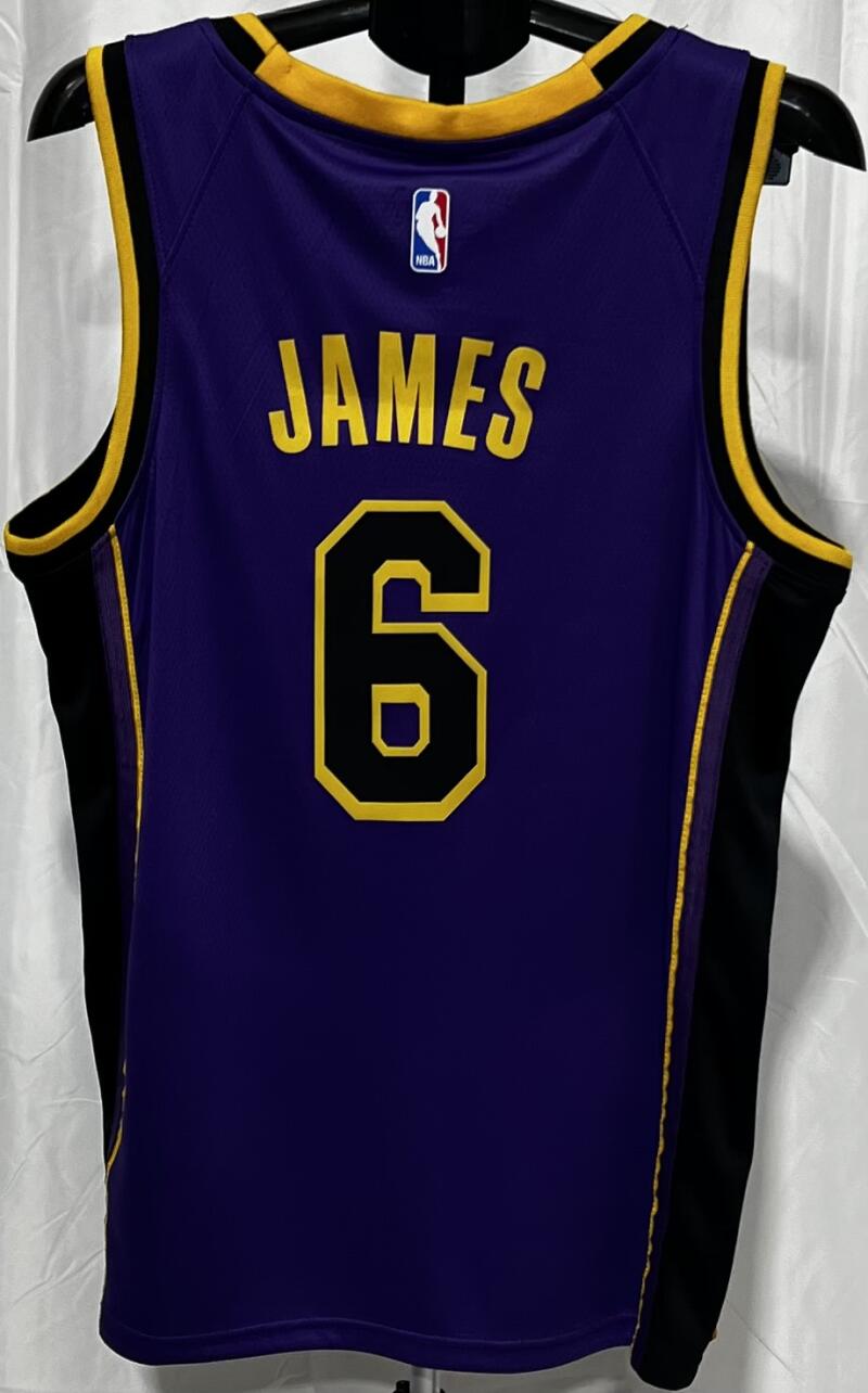 Los Angeles Lakers LeBron James #6 Swingman Small Jersey