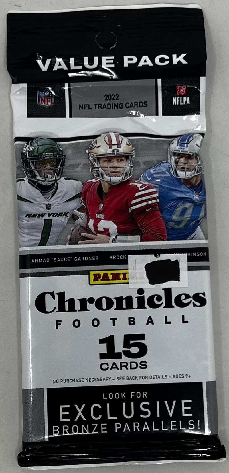 2022 Panini Chronicles Football 15-Card Pack (Bronze Parallel