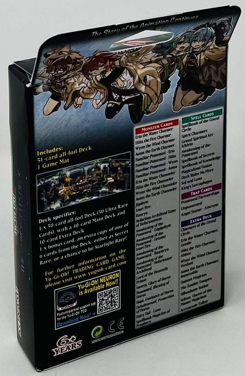 2025 Yu-Gi-Oh The Chronicles Deck Spirit Charmers Box (English Edition –  SUPERIORSPORTSINVESTMENTS.COM