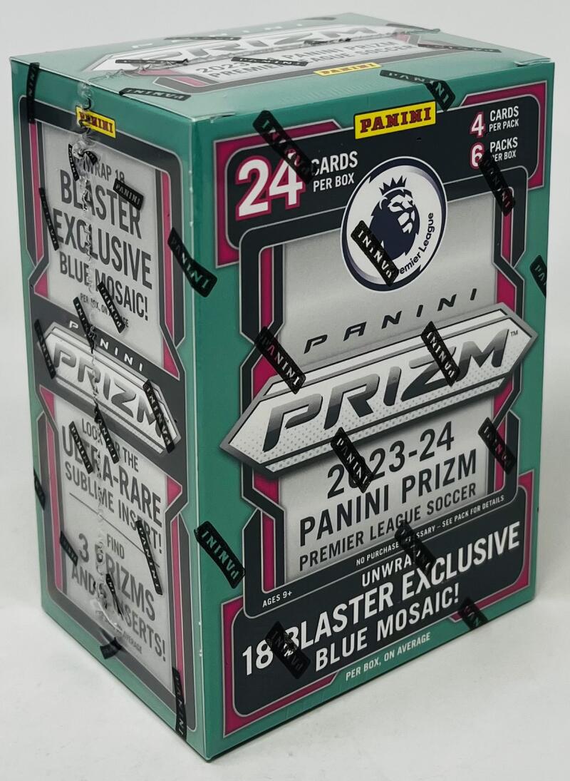 2023-24 Panini Prizm Premier League EPL Soccer 6-Pack Blaster Box