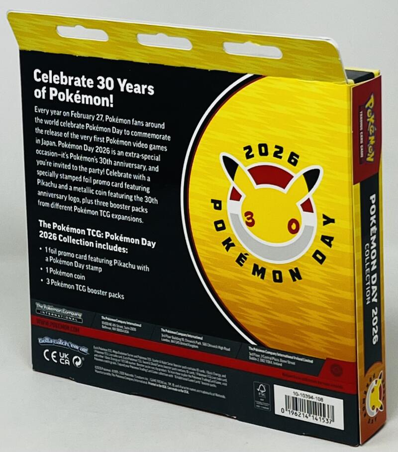 2026 Pokemon Day Collection TCG Box – SUPERIORSPORTSINVESTMENTS.COM
