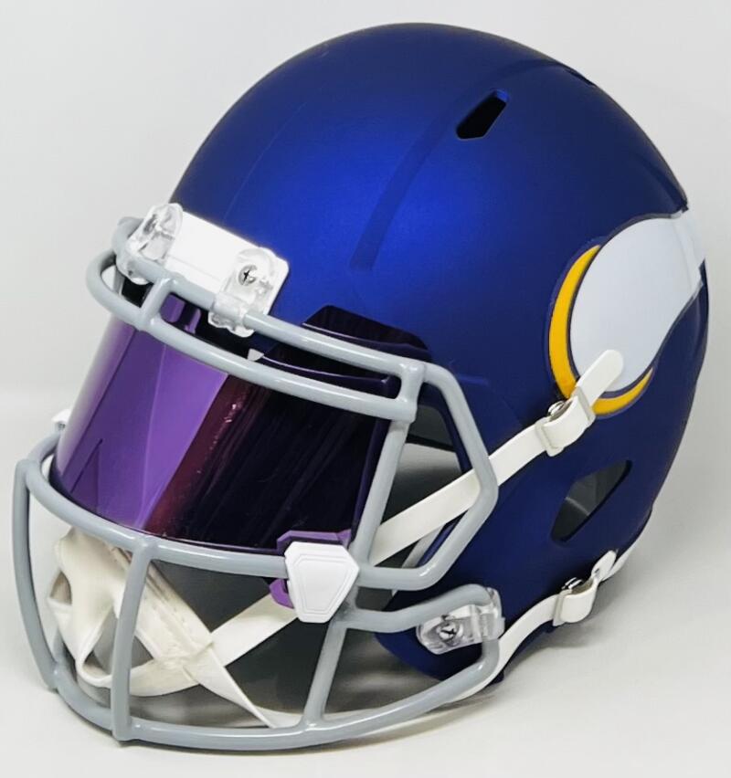 authentic vs replica football helmet Aaron Jones Autograph Signed Full Size BAS Aut – youll impress your fellow Microphone for Dirt Bike kids Color:Navy / Orange
