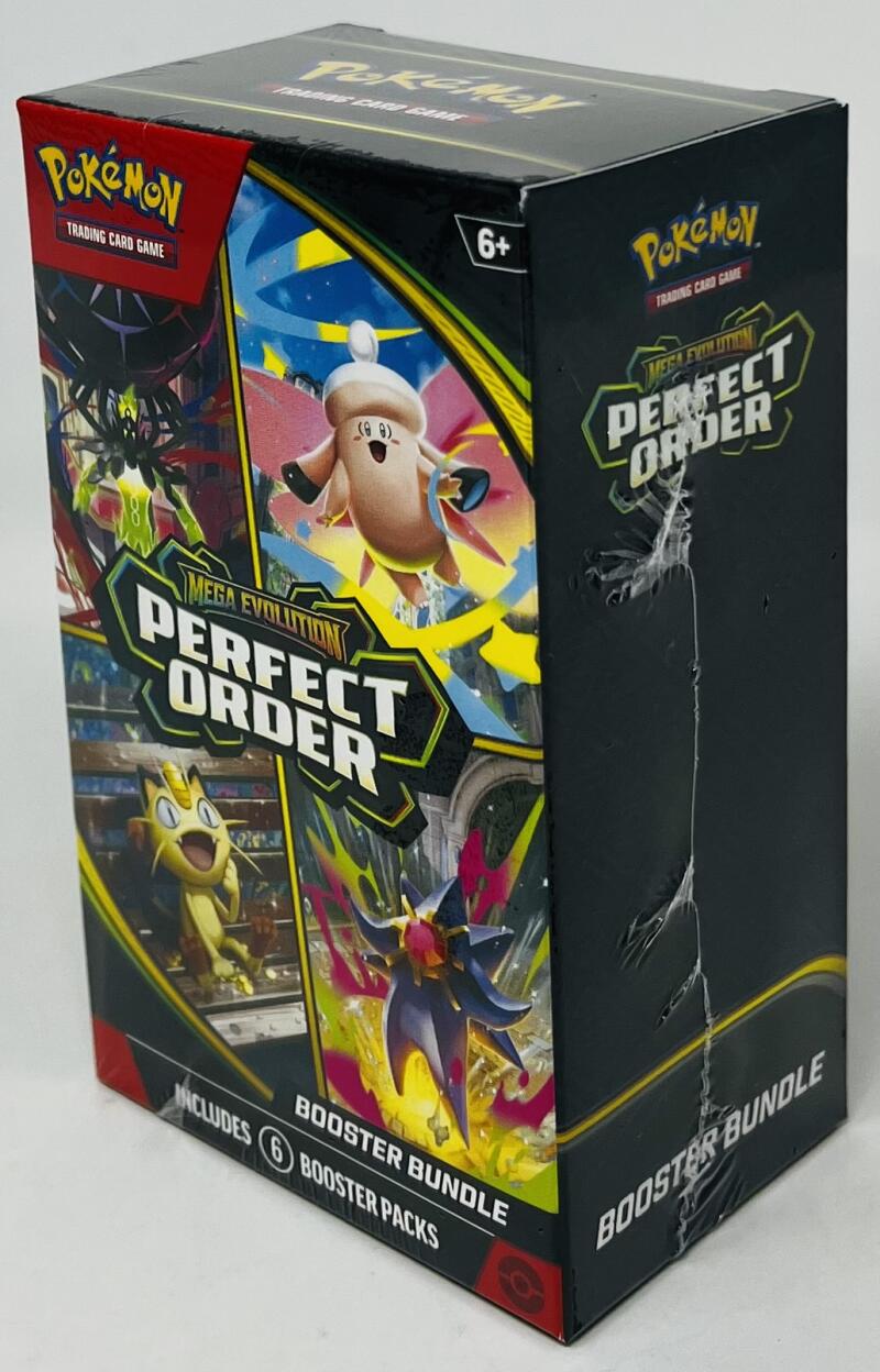 2025 Pokemon Mega Evolution: Perfect Order 6-Pack Booster Bundle –  SUPERIORSPORTSINVESTMENTS.COM