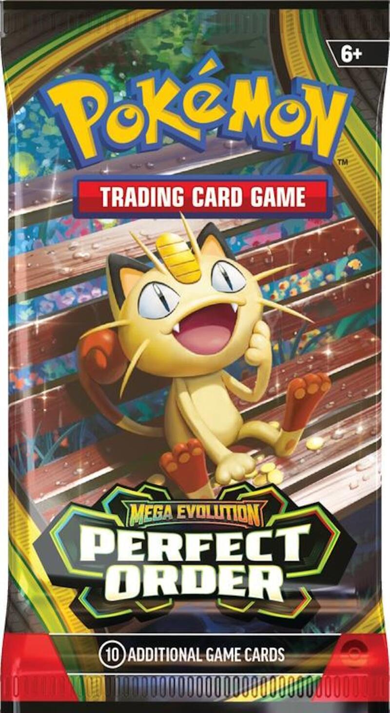 2025 Pokemon Mega Evolution: Perfect Order 6-Pack Booster Bundle –  SUPERIORSPORTSINVESTMENTS.COM
