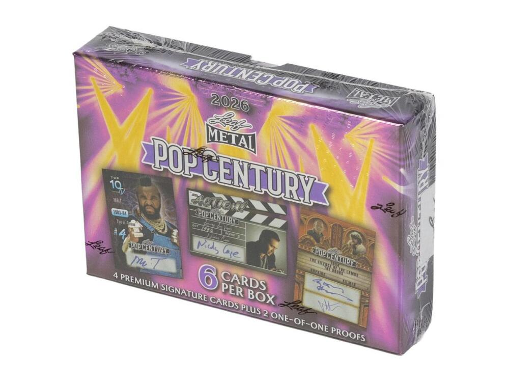 2026 Leaf Metal Pop Century Hobby Box – SUPERIORSPORTSINVESTMENTS.COM
