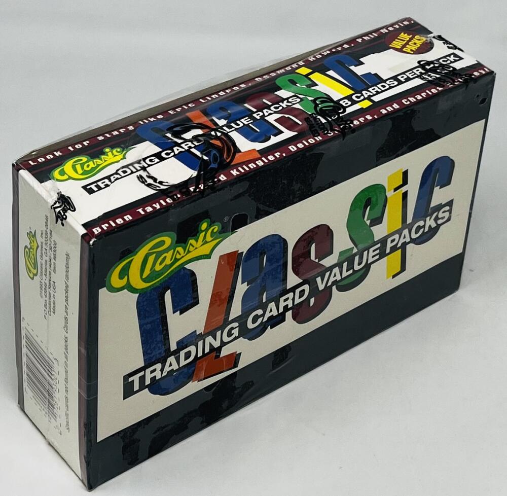 1993 Classic Best Of All Sports Trading Card Value Pack Box