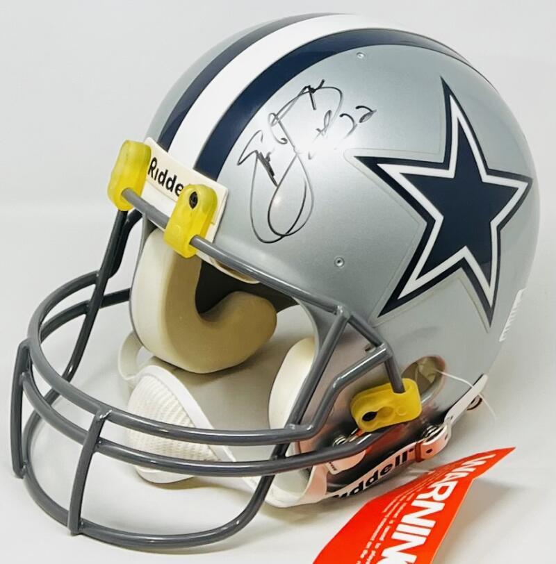 emmitt smith autographed mini helmet Emmitt Smith Dallas Cowboys Autograph Signed Full Size Helmet JSA Auth – SUPERIORSPORTSINVESTMENTS.COM