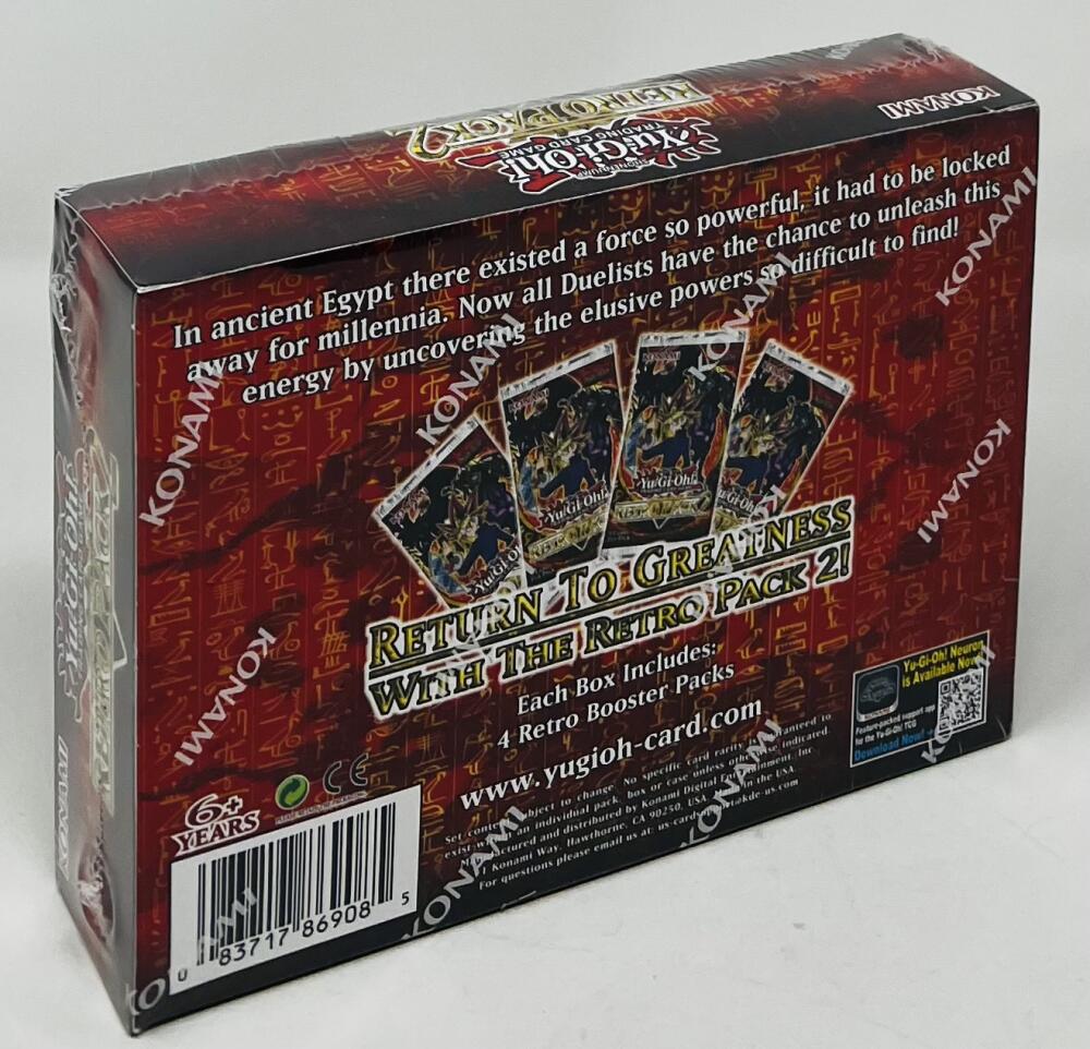 yu gi oh retro pack 2 booster box Konami