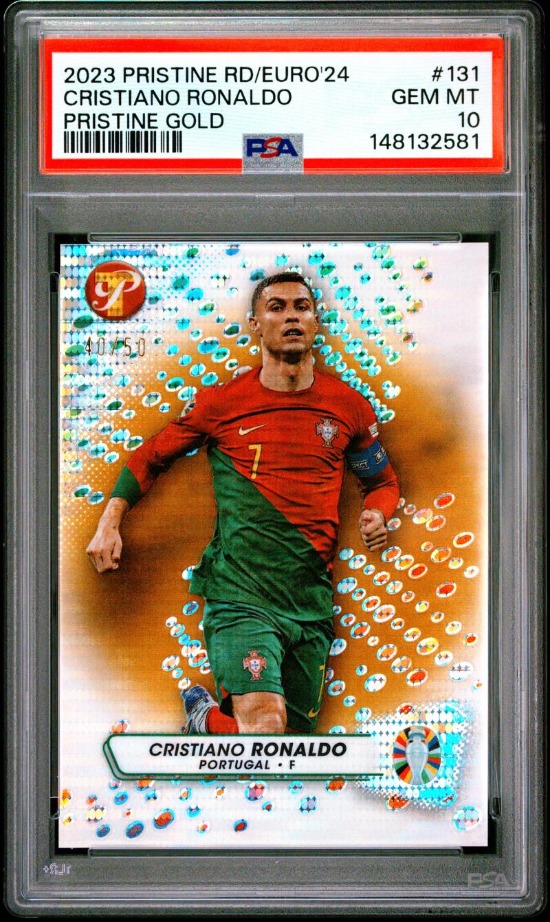 Christiano Ronaldo 2023 Prestine Road To Euro 