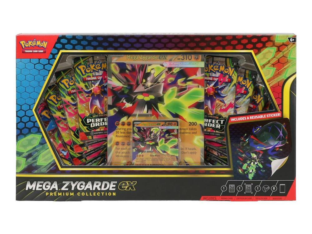 2026 Pokemon Mega Zygarde ex Premium Collection Box