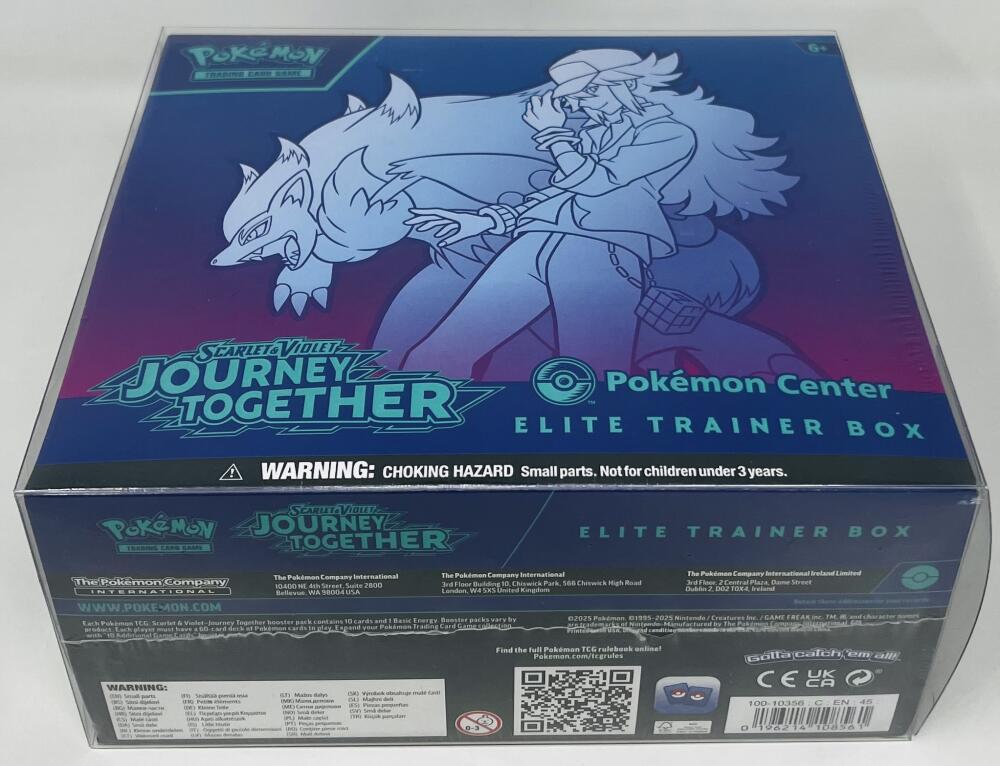 2025 Pokemon Scarlet & Violet: Journey Together ETB Center Box