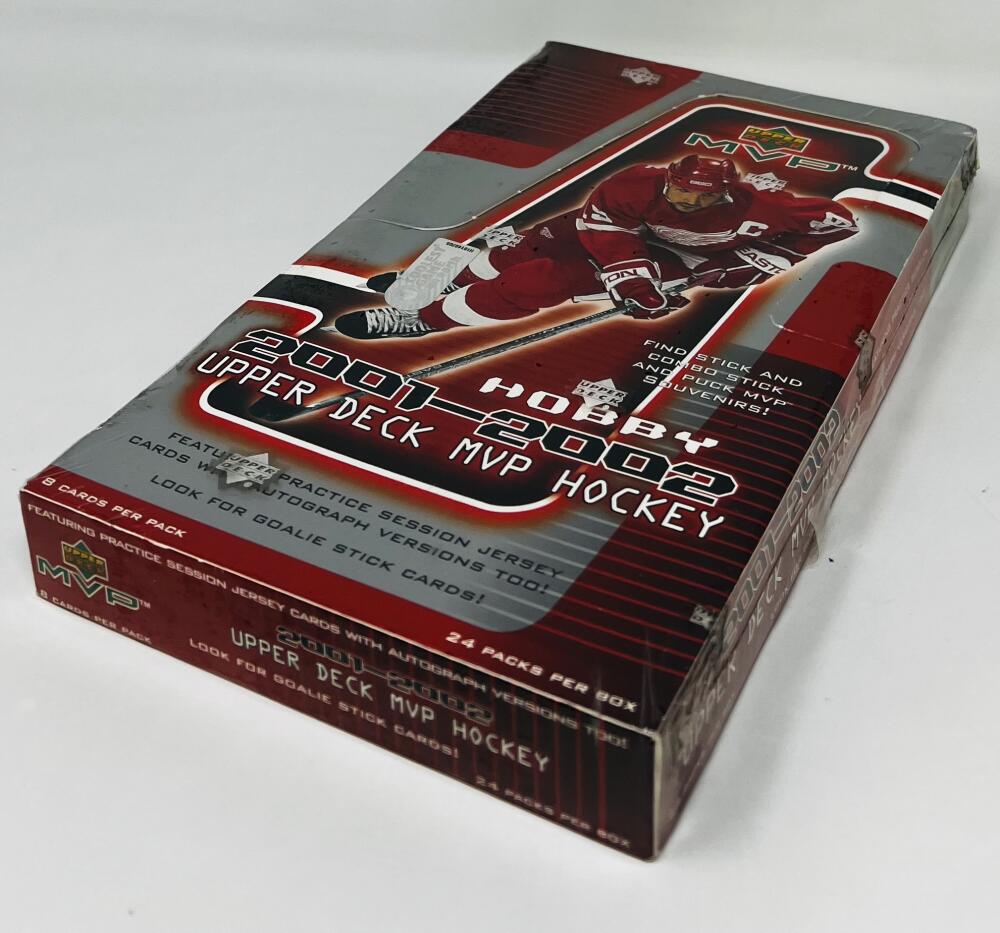 2001-02 Upper Deck MVP Hockey Hobby Box